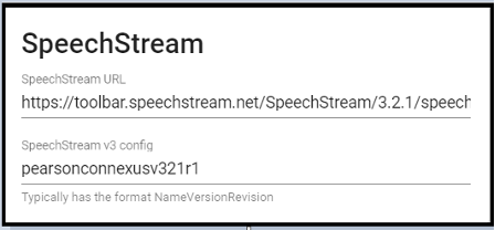 Text to Speech Toolbar – Pearson Connexus Support