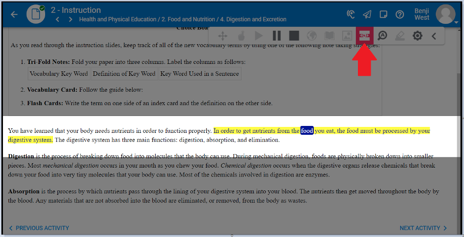 a user's screen with part of the text masked