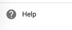 The Help link and it's icon, a question mark.