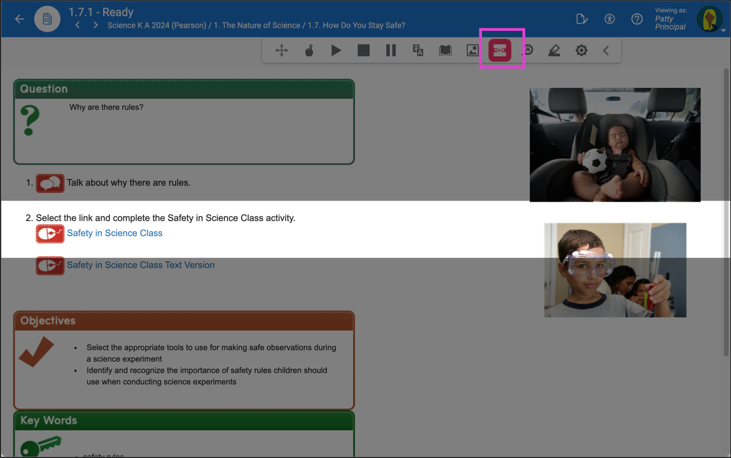 Screenshot of the screen mask tool in action.