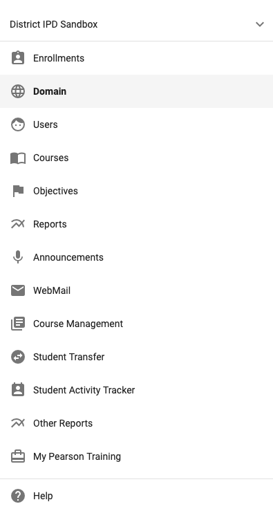 screen capture of toolbar features