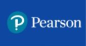 image of a Pearson logo with a customized background color.