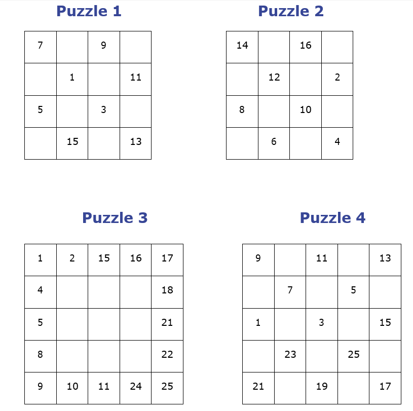 Massacro passaporto Riprodurre numbrix puzzle Già Amata marzo